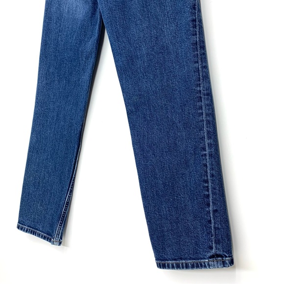 Banana Republic High Rise Straight Jeans Classic Style Medium Wash Size 28 - Picture 11 of 16